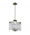 Suspension Sabrig 3 ampoules Bronze antique