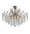 Plafonnier Design Mallola 2 ampoules Acier Bronze antique