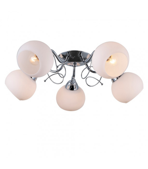 Deckenleuchte Masseri Chromstahl 5 flammig 25cm
