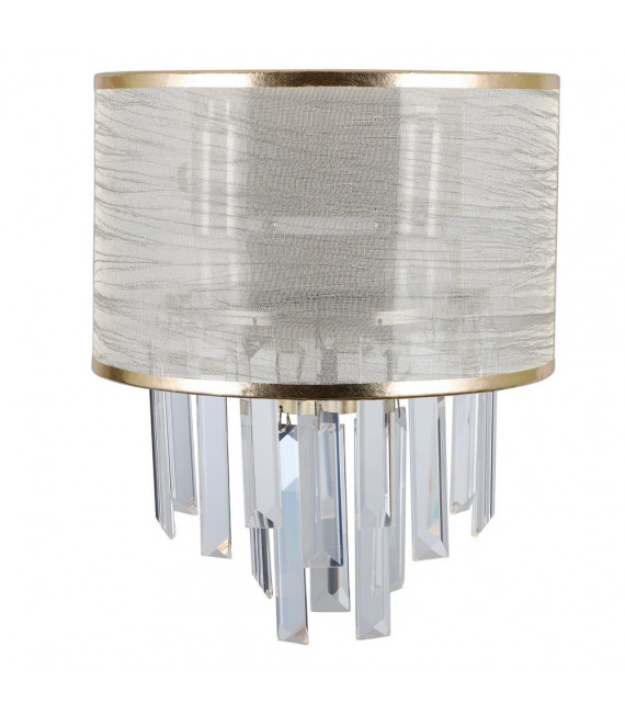 Design wall lamp Torreia 2 bulbs Steel Antique brass
