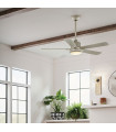 Ceiling Fan Kichler Altered White Walnut 43 Cm