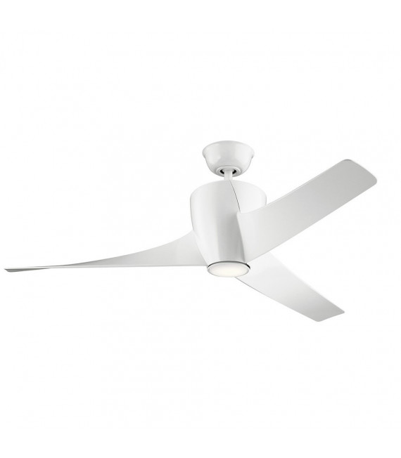 Ventilatore da soffitto Kichler bianco 41 Cm