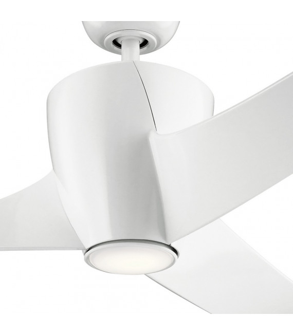 Ventilatore da soffitto Kichler bianco 41 Cm