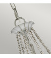 Chandelier sans abats jours Maryville Bois,acier Gris lavé 9 ampoules 83,8cm