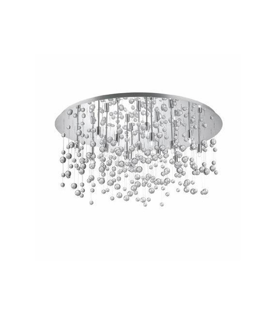 Plafón Design Neve Chrome 15 bombillas 31,5cm