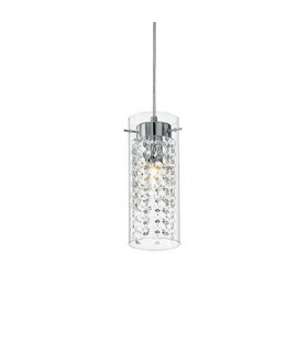 Sospensione di design Iguazu 1 lampadina Cromo