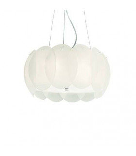 Pendant Ovalino white 5 bulbs 11cm