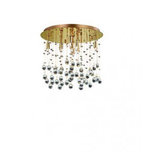 Moonlight Gold pendant lamp 8 bulbs 36cm