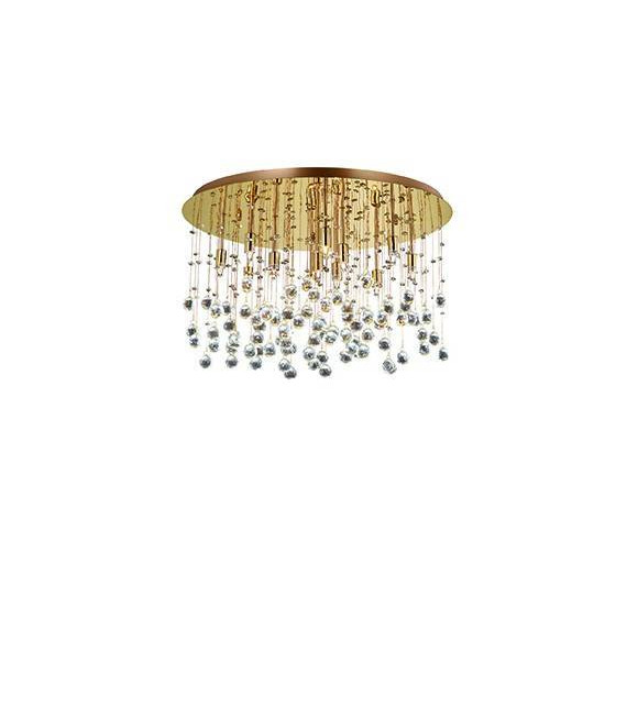 Plafoniera di design Moonlight Gold 12 lampadine 36cm