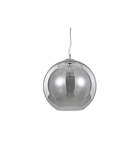 Lámpara colgante Nemo 1 bombilla Gris