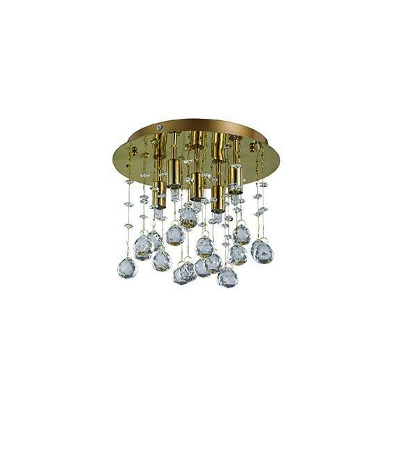 Lampada a sospensione Moonlight Gold 5 lampadine 20cm