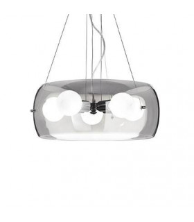 Lampada a sospensione Audi-10 5 lampadine Grigio