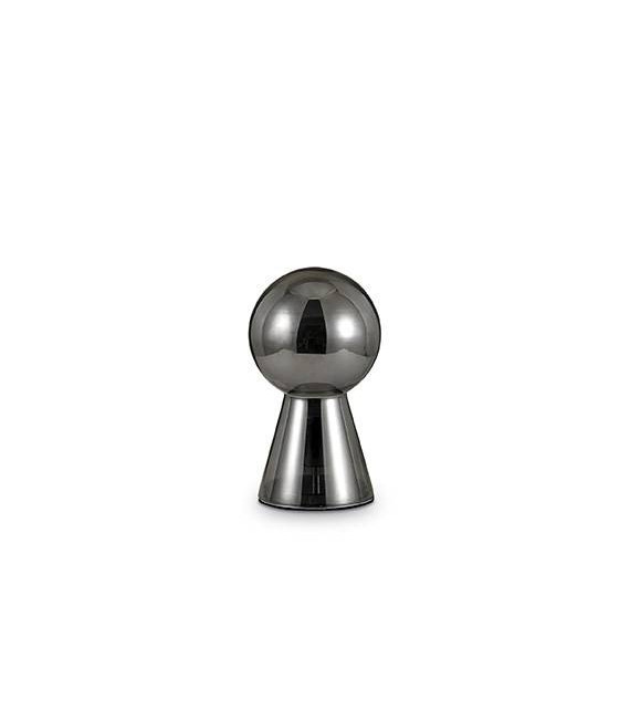 Birillo Tischlampe Rauchgrau 1 Birne 30cm