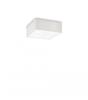 Plafonnier Ritz Tissu blanc 4 ampoules 15cm
