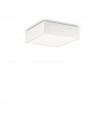 Plafonnier Ritz Tissu blanc 4 ampoules 15cm