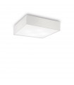 Ceiling lamp Ritz White fabric 4 bulbs 15cm