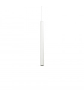 Design suspension Ultrathin White metal 1 bulb 60cm