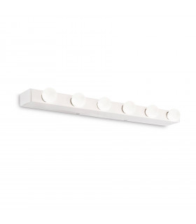 Applique murale Prive Métal blanc 6 ampoules 4cm