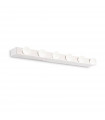 Prive wall light White metal 6 bulbs 4cm