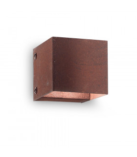 Applique Flash in metallo Corten 1 lampadina 6cm