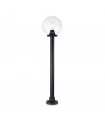 Borne de jardin Classic Résine Transparent 1 ampoule 130cm