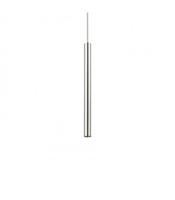 Diseño suspensión Ultrafino Metal Cromo 1 bombilla 60cm