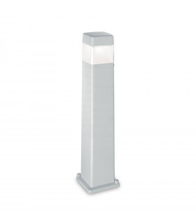 Borne de jardin Elisa Résine Gris 1 ampoule 80cm