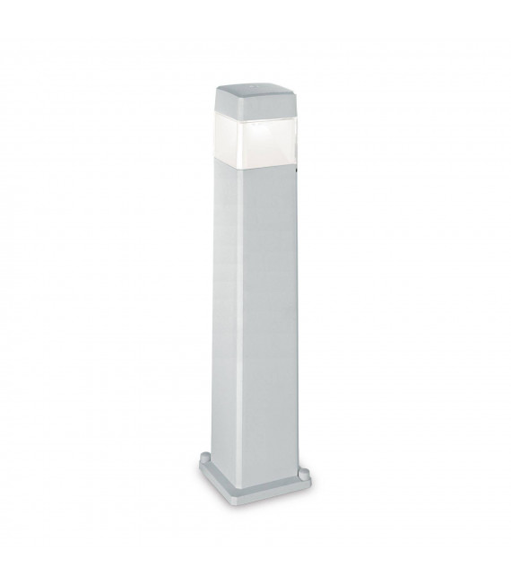 Garden bollard Elisa Resin Gray 1 bulb 80cm