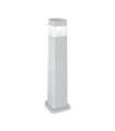 Borne de jardin Elisa Résine Gris 1 ampoule 80cm