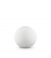 Portable garden lamp Sole White plastic 1 bulb 30cm