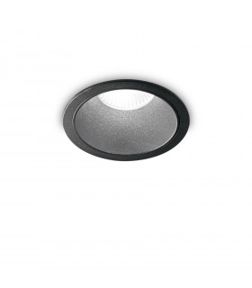 Spot encastré Game Aluminium Noir 1 ampoule 8cm