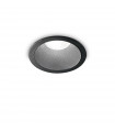Spot encastré Game Aluminium Noir 1 ampoule 8cm