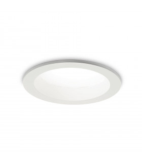 Faretto da incasso Basic Alluminio bianco 72 lampadine 8cm