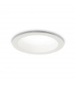 Basic recessed spotlight White aluminum 72 bulbs 8cm
