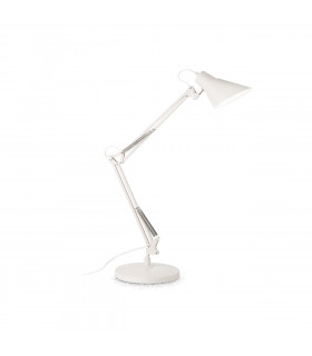 Lampe de table Sally Métal blanc 1 ampoule 58cm