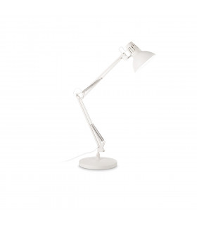 Wally table lamp White metal 1 bulb 58cm