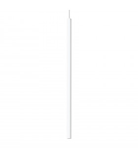 Colgante de diseño Ultrafino Metal Blanco 1 bombilla 115cm