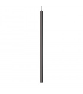 Design Pendelleuchte Ultrathin Black Metal 1 Birne 115cm