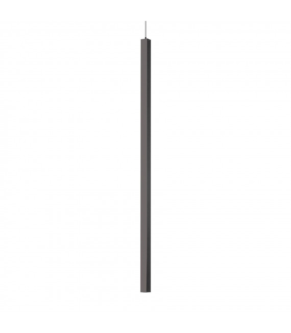 Suspension design Ultrathin Métal Noir 1 ampoule 115cm