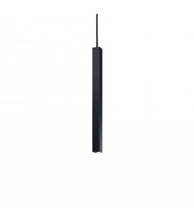 Sospensione di design Ultrasottile Black Metal 1 lampadina 55cm