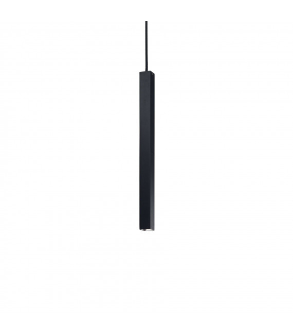 Suspension design Ultrathin Métal Noir 1 ampoule 55cm