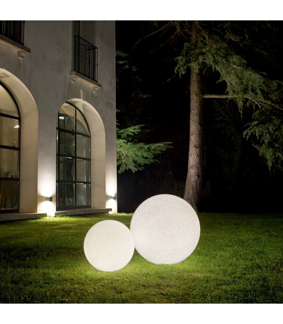 Lampe portable de jardin Doris Plastique blanc 1 ampoule 48,5cm