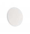 Applique murale Cover 1 ampoule Aluminium blanc