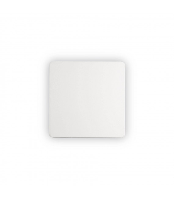 Applique murale Cover Aluminium blanc 1 ampoule 15cm