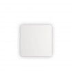 Applique murale Cover Aluminium blanc 1 ampoule 15cm