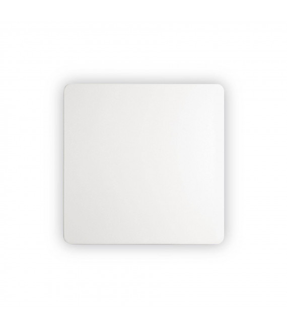Wandleuchte Cover Weißaluminium 1 Glühbirne 20cm