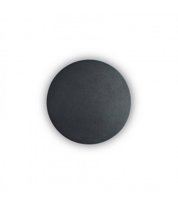 Aplique de pared Cover 1 luz Aluminio Negro