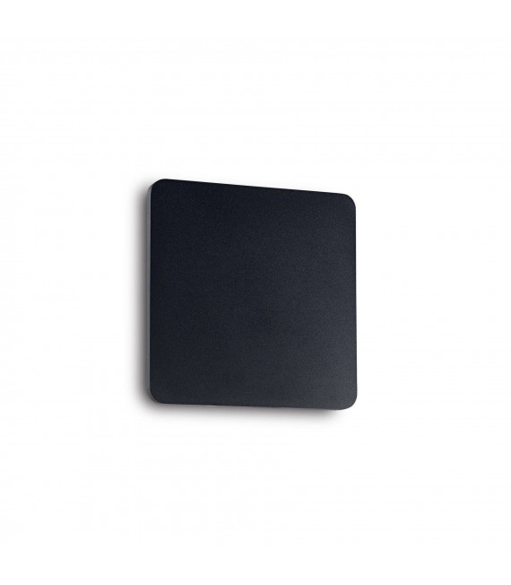 Wall light Cover Aluminum Black 1 bulb 15cm
