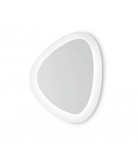 Applique LED intégré Gingle Métal blanc 170 ampoules 31cm