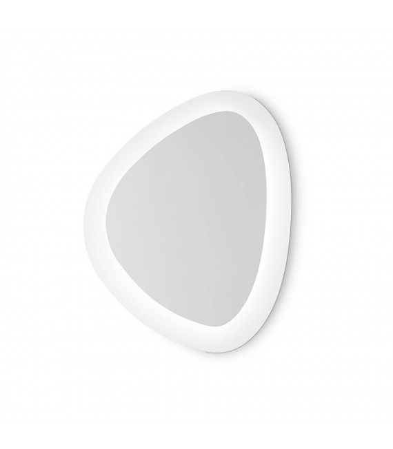 Integrierte LED-Wandleuchte Gingle Weißmetall 170 Glühbirnen 31cm